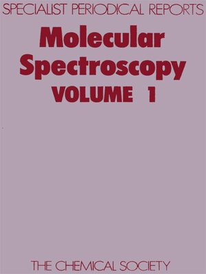 cover image of Molecular Spectroscopy, Volume 1